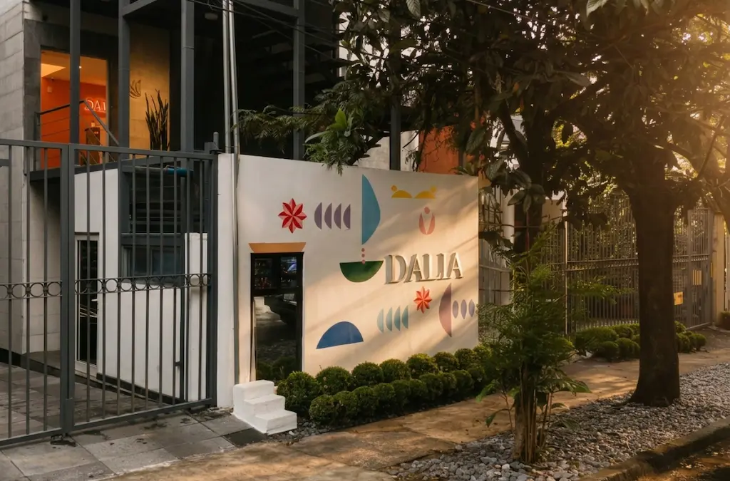 Fachada de Casa de Dalia